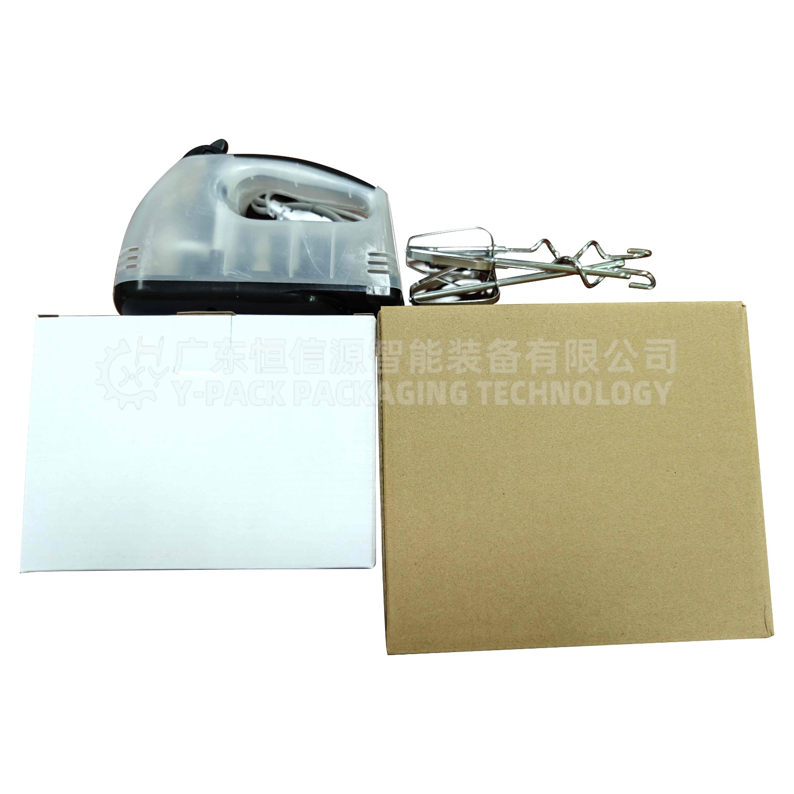 电动打蛋器自动装盒机